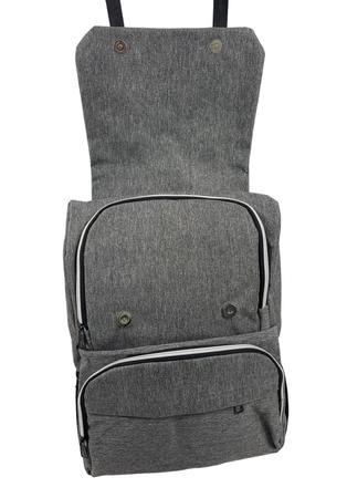 Imagem de Mochila Maternidade Impermeável Preto 40x38x20 cm MF8141