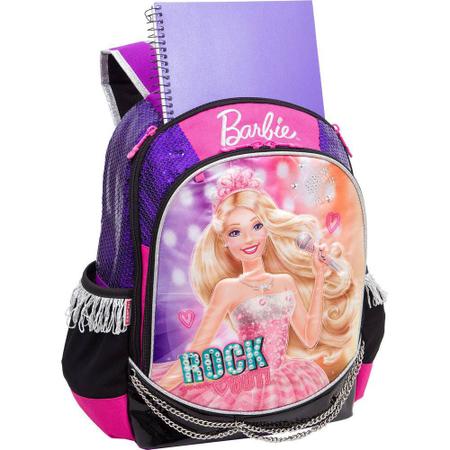 Imagem de Mochila Média Barbie Rock N' Royals Roxa Sestini