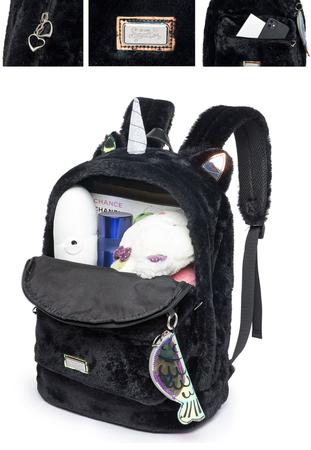 MOCHILA GATO PRETO IMAGINARIUM