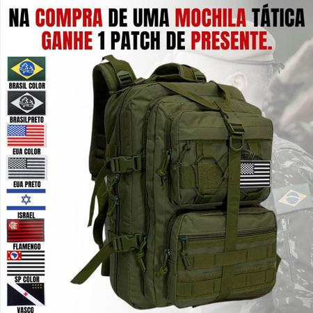 Mochila Tatica Militar 50L - Loja do Militar ↔ Artigos Militares na  Promoção ! Acesse ◅