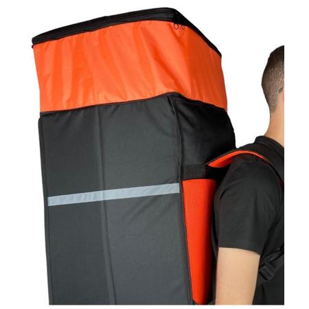 Imagem de Mochila Motoboy Grande 170 Litros Impermeável Cargueiro Bag