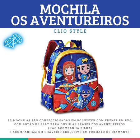 Mochila Infantil Luccas Neto Costas Com Som Clio Ln3236b