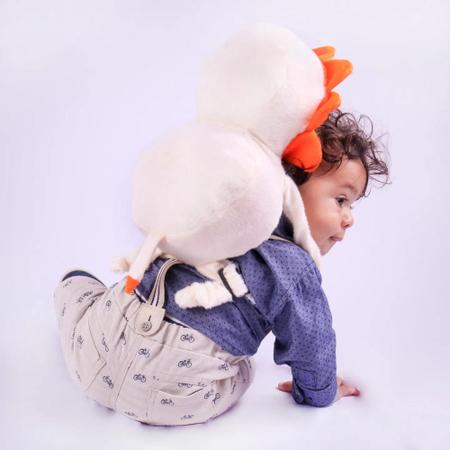 Imagem de Mochila para Bebe que é Protetora - Anti Queda Cabeça / Costas - Para Bebês - Menina-Menino