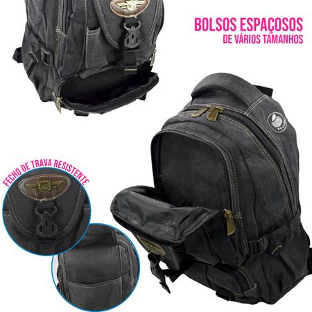 Imagem de Mochila Passeio Escolar Camping Casual Notebook Resistente