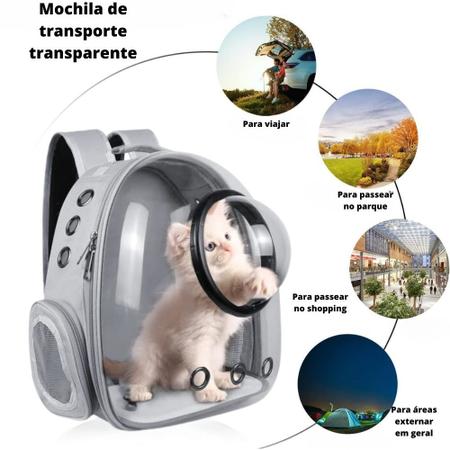 Mochila Pet para Passeio e Viagem Vários Modelos