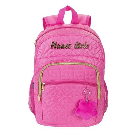 Imagem de Mochila Planet Girls Matelassê Infantil Menina