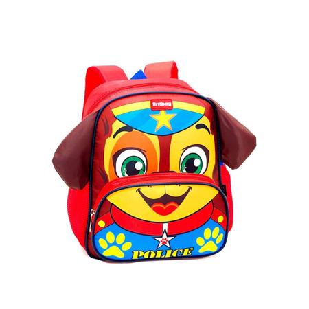 Imagem de Mochila Police Cão Infantil Bolsas Escolar M4731