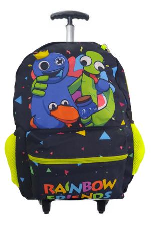 Jogos ROBLOX Rainbow amigos Mochilas escolares 17 polegadas Printe