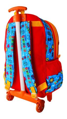 Mochila Rodinha Com Estojo E Lancheira Maria Clara E Jp Clio - Clio Style Imagem de Mochila Rodinha Com Estojo E Lancheira Maria Clara E Jp Clio
