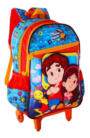 Mochila Rodinha Com Estojo E Lancheira Maria Clara E Jp Clio - Clio Style Imagem de Mochila Rodinha Com Estojo E Lancheira Maria Clara E Jp Clio