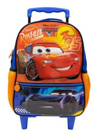 Mochila de Rodinhas McQueen Carros - Xeryus - Livraria e Papelaria