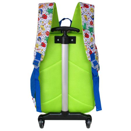 Mochila infantil gato desenhos colorir bolso frontal clio - Mochilas -  Magazine Luiza