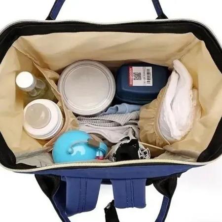 Mochila Saida Maternidade Bolsa Mamae Bebe Multifuncao Termica Living Traveling Share Mochila Materninade Magazine Luiza