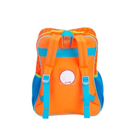 Mochila Sestini M Girafa 15 Litros Azul e Laranja Imagem de Mochila Sestini M Girafa 15 Litros Azul e Laranja