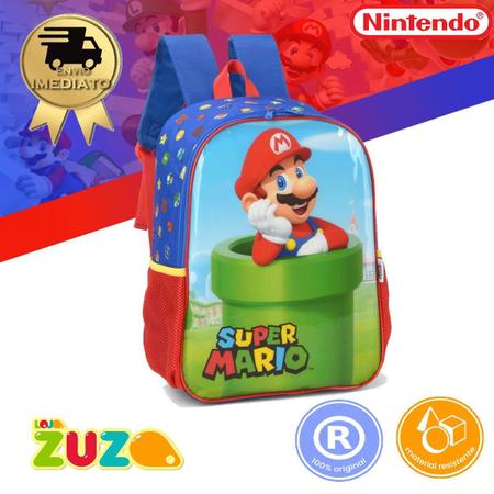 Imagem de Mochila Super Mario ul - 44x30x16cm - 21 Litros