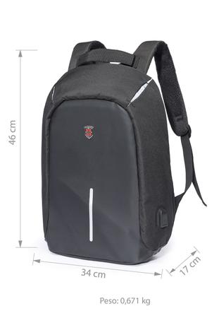 Imagem de Mochila Swissport Executiva Notebook Antifurto Masculina