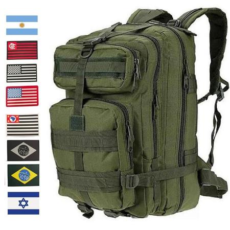 Mochila T tica Camping Militar 50 Litros Resistente gua