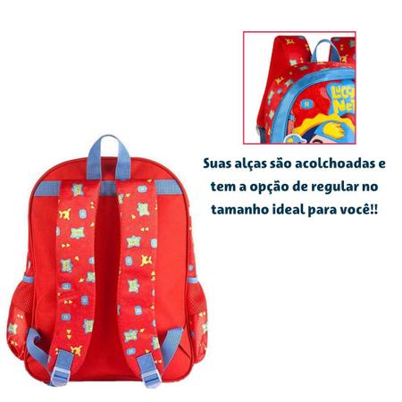 Mochila Infantil Luccas Neto Costas Com Som Clio Ln3236b