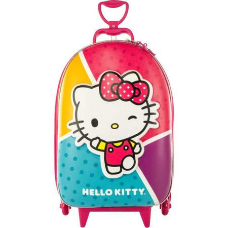 Imagem de Mochilete Infantil Max Toy 3D Hello Kitty Rosa - 2823AM23