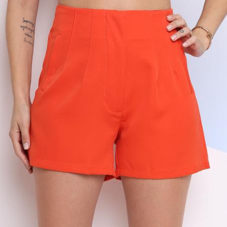 Imagem de MODAS DOMI Shorts de Alfaiataria com Bolso 9253