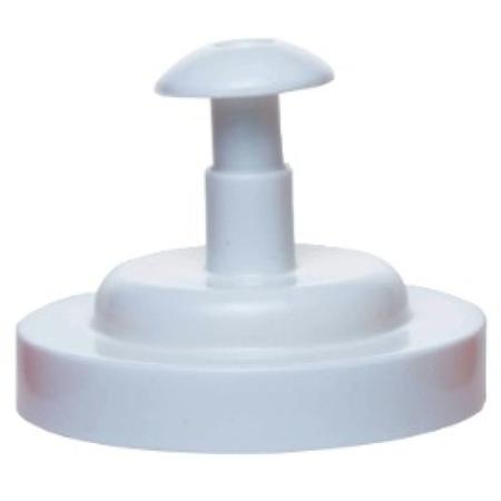 Modelador Amassador de Hamburguer 11Cm Prático PP Branco - Nitron Imagem de Modelador Amassador de Hamburguer 11Cm Prático PP Branco