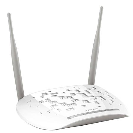 Imagem de Modem e Roteador TD-W8961N 300Mbps, 4 Portas, Botão WPS, 2 Antenas Fixas - TP Link