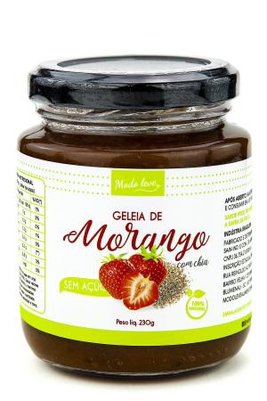 Geleia de Morango com Chia