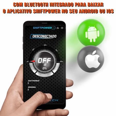 Fiat Mobi 2016 até 2020 Módulo Acelerador Pedal Shiftpower Bluetooth 4.0  Com App Faaftech Shift Power - Interface de Desbloqueio de Tela - Magazine  Luiza