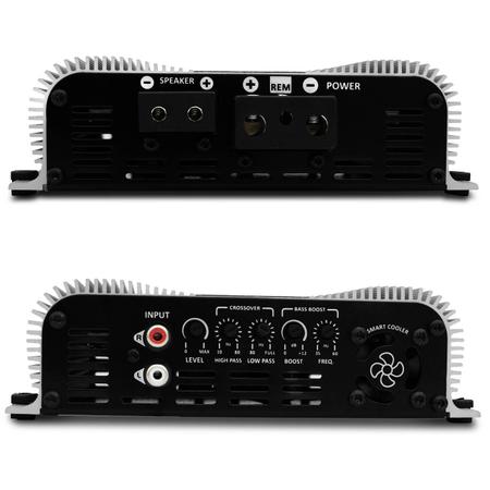 Imagem de Módulo Amplificador Taramps 1200.1 1200W RMS 1 Canal 2 Ohms Classe D + Cabo RCA 4mm 5m