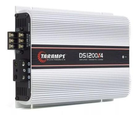 Imagem de Módulo Amplificador Taramps Ds1200 X4 Canais Rca Ds-1200 Rms