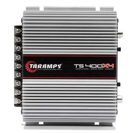 Imagem de Módulo Amplificador Taramps Ts400 400W RMS + Par Alto Falante Bomber 6x9 350W RMS