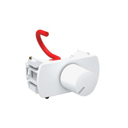 Imagem de Módulo Dimmer Rotativo de Potência 250W 127V Branco Neo Sottile Enerbras