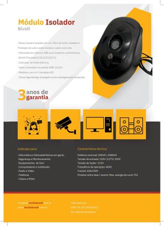 Módulo Isolador 500 Bivolt 110/127/220V - Involts Imagem de Módulo Isolador 500 Bivolt 110/127/220V