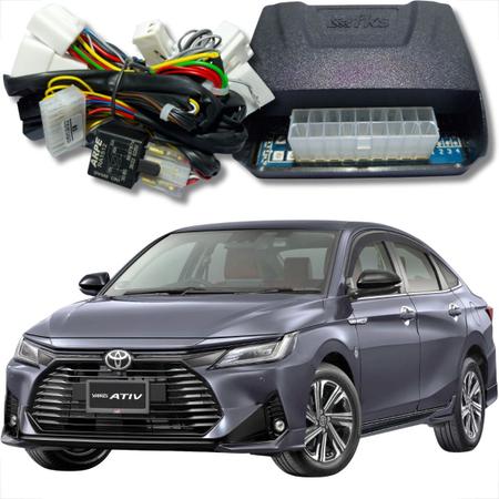 Imagem de Módulo linha toyota yaris automação de vidro elétrico e rebatimento do retrovisor 2023 2024 e 2025