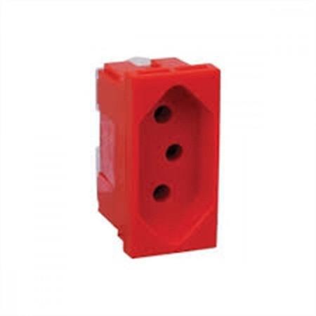 Imagem de Modulo Pial Pop Vermelho 1 Tomada 20A Lg03020Vm