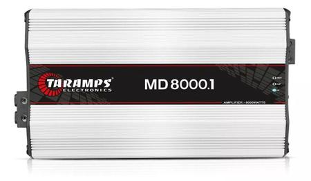 Imagem de Modulo Taramps Md 8000.1 2 Ohm 8000w Amplificador Automotivo