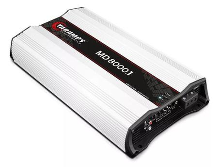 Imagem de Modulo Taramps Md 8000.1 2 Ohm 8000w Amplificador Automotivo