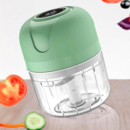 Imagem de Moedor De Alimentos Mini Elétrico Uso Diário Recarregável