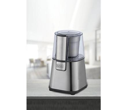 Moedor De Graos Em Inox 180-220W 220V Black Decker - Black-decker Imagem de Moedor De Graos Em Inox 180-220W 220V Black Decker