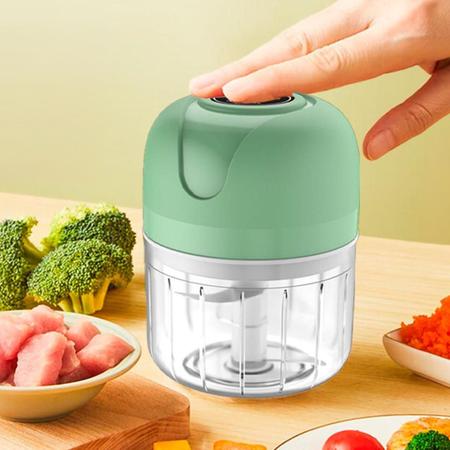 Moedor Elétrico Mini Para Alimentos Com Carga Usb Prático - Bellator Imagem de Moedor Elétrico Mini Para Alimentos Com Carga Usb Prático