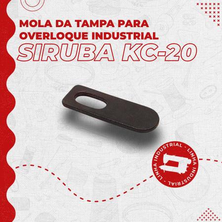 Imagem de Mola Da Tampa Maquina Industrial Overloque Siruba