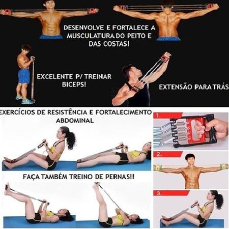 Imagem de Mola Extensora Multifuncional: Treino Completo Em Casa