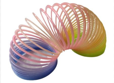 Imagem de Mola maluca lembrancinha colorido brinquedo Cetrofrs distribuidora