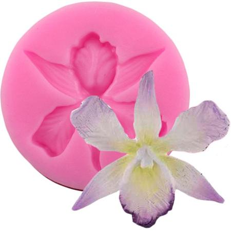 Imagem de Molde de silicone flor para decorar f312