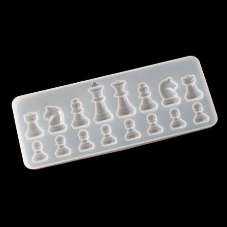 Molde de Silicone Peças de Xadrez 2461