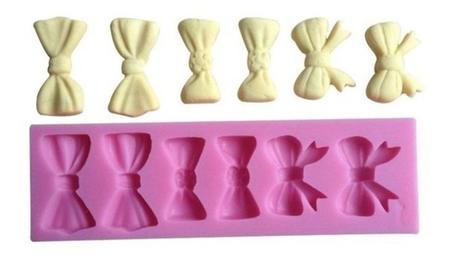 Imagem de Molde De Silicone Laço Lacinho Confeitaria Biscuit