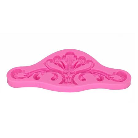 Imagem de Molde De Silicone Para Confeitaria Artesanato Arabesco Vintage Decoração Bolos Pasta Americana Doces F 474