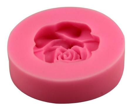 Imagem de Molde De Silicone Rosa Confeitaria E Biscuit Pasta Americana