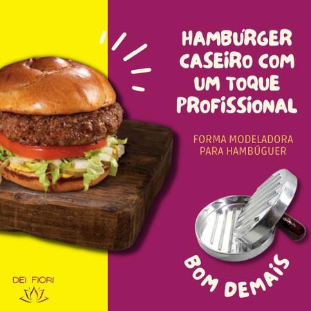 Molde para fazer hamburguer