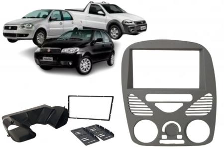 Imagem de Moldura 2 din dvd mp5 multimidia  fiat palio siena strada g2